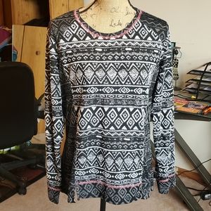 North River Outfitters Aztec print tunic size XL